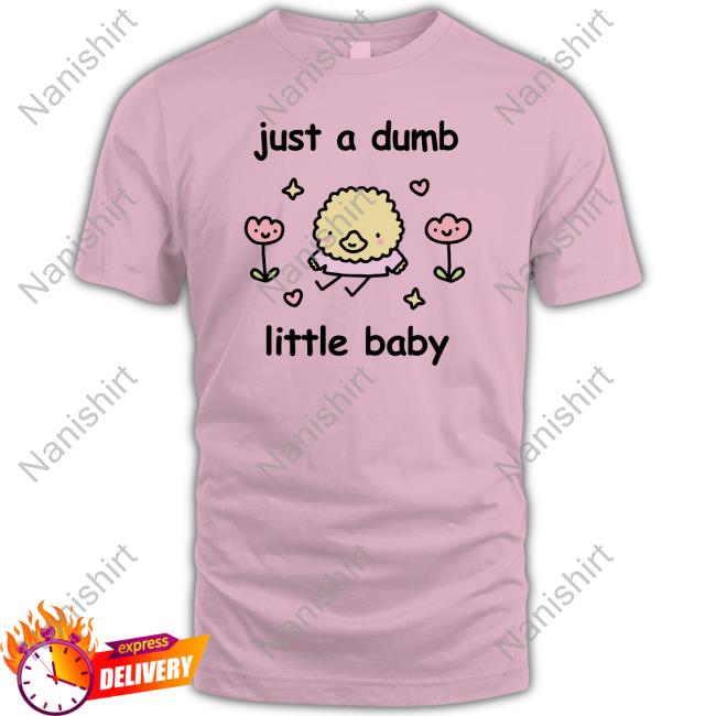 Official Stinky Katie Merch Just A Dumb Little Baby T Shirt