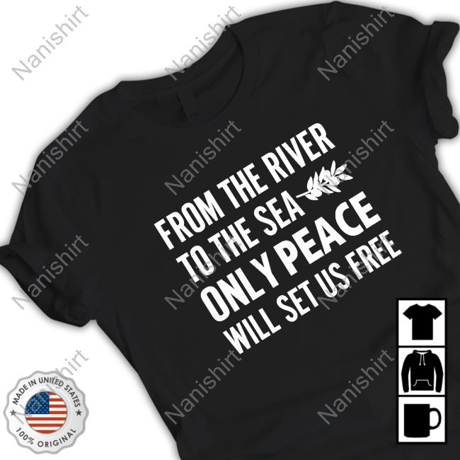 Ahmed Fouad Alkhatib | From The River To The Sea Only Peace Will Set Us Free Crewneck Sweatshirt