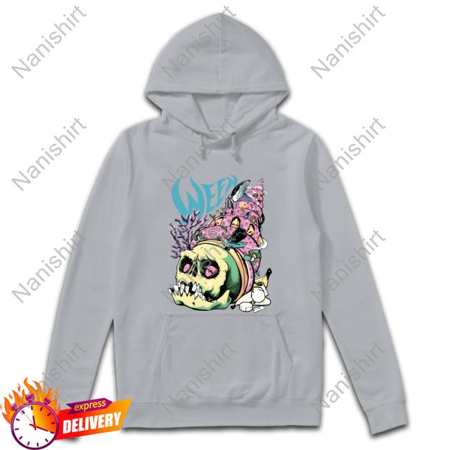 Ween Merch Shell Skull Shirt