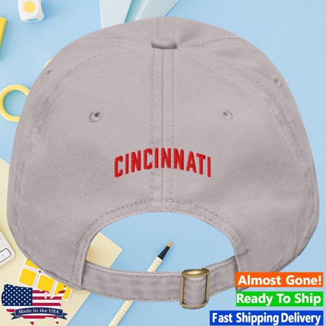 Cincy Shirts Cincinnati Legends Cap 24 Garment Washed Street Style