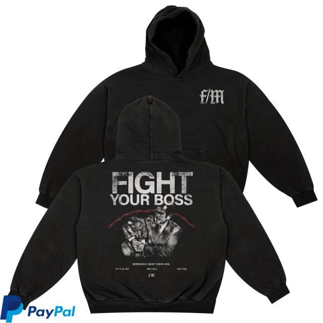 Official Finance And Maneuver Fight Your Boss - Top Shirt