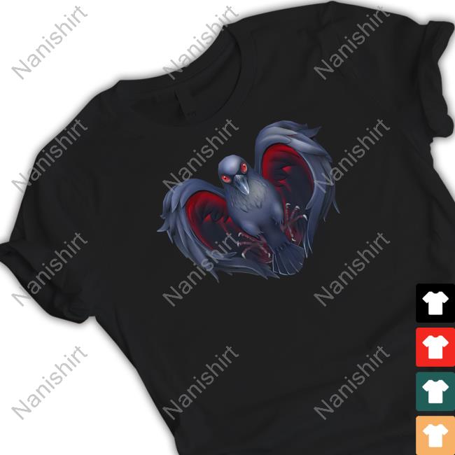 Dead By Daylight Merch Crow Heart Long Sleeved T Shirt