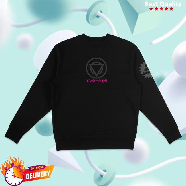 Official Enter Shikari Rubber Hose Stealth Sparky Crewneck Sweatshirt