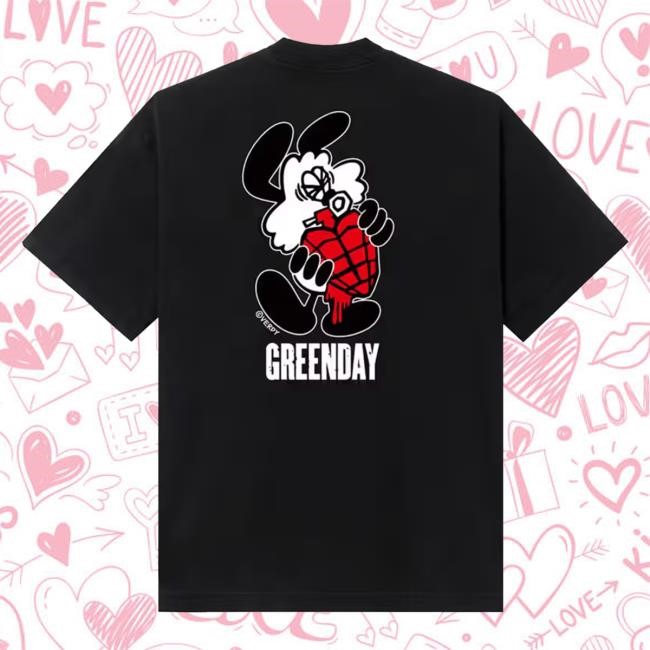 VERDY x Green Day Japan Tour New Shirt