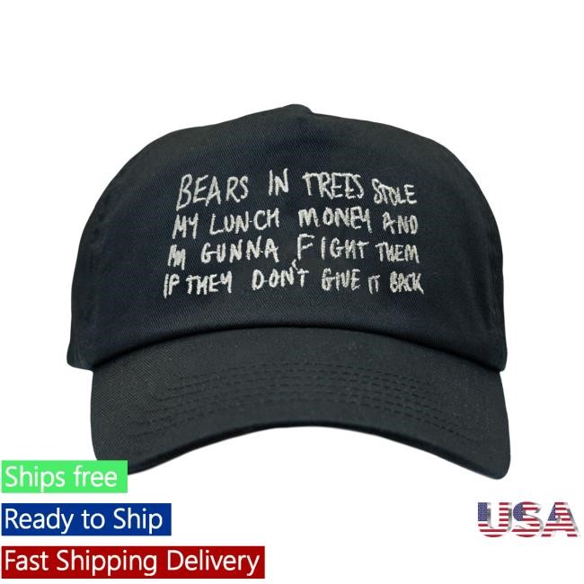 Bears In Trees Merch Fight Them Hat (Black) Bearsintrees Clothing Shop Store Bears In Trees