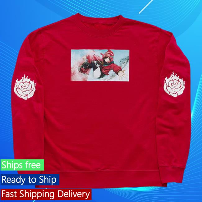 Roosterteeth RWBY Ice Queendom Dream Ruby Pull Over Hoodie