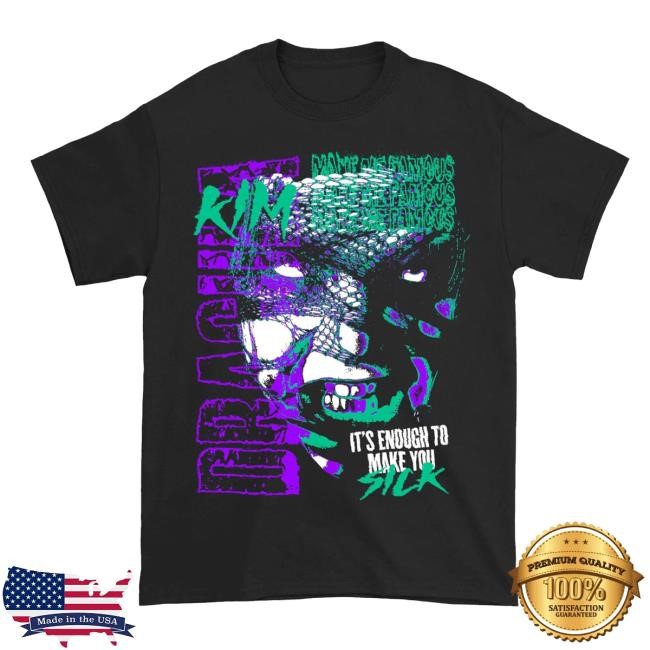 Kim Dracula Official Merch Shop Kim Dracula Sick Top Shirt