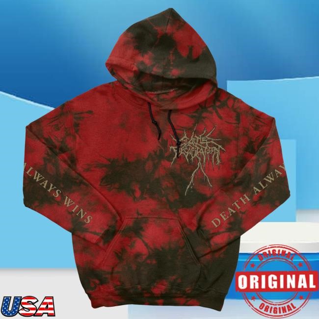 Tour Energy Cattle Decapitation Death Atlas Tie Dye Pullover