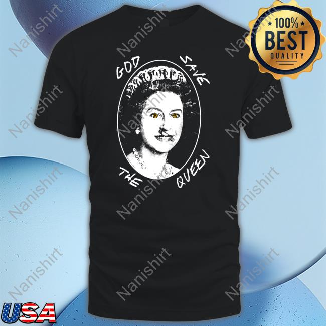 God Save The Queen Swastika Eyes Tee Shirt