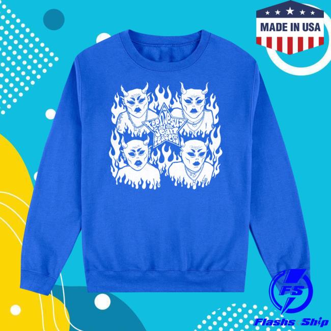 Official Teen Jesus And The Jean Teasers Ily Devil Tee