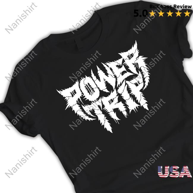 Official Power Trip Merch Power Trip Logo Tee Shirt