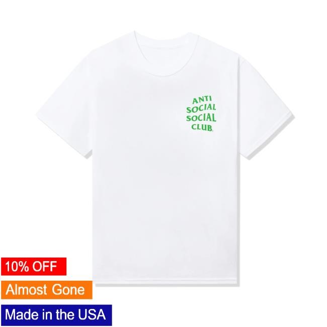 Skull College Short Sleeve Shirt Anti Social Social Club Merch
