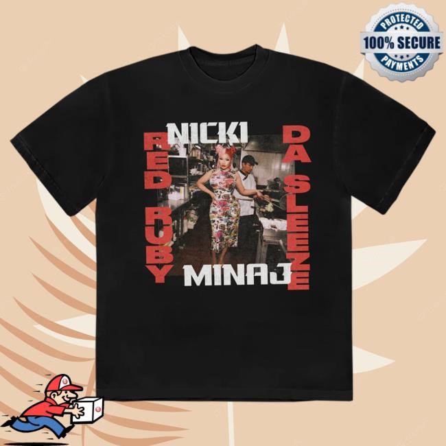 Official Nicki Minaj Merch Store Red Ruby Da Sleeze Cover Attractive Shirt Nicki Minaj Apparel Clothing Shop NickiMinaj