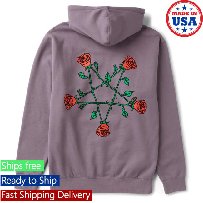 Official Sam And Colby Merch Xplr Shop Pentagram Roses Attractive Hoodie