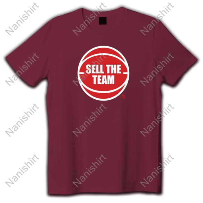 Official Detroit Pistons Athlete Logos Merch Detroit Sell The Team T-Shirt