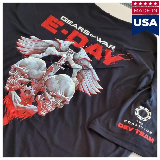 Gears of War E-Day Brotherhood Tee Gears of War E-Day Hot Shirt