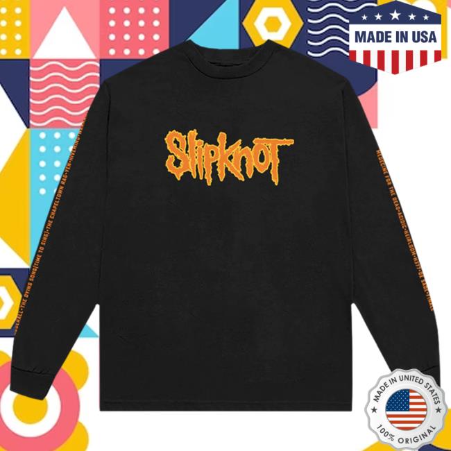 Official Slipknot Merch Store Slipknot The End, So Far Logo Long Sleeve T Shirt Slipknotmerch Apparel Clothing Shop