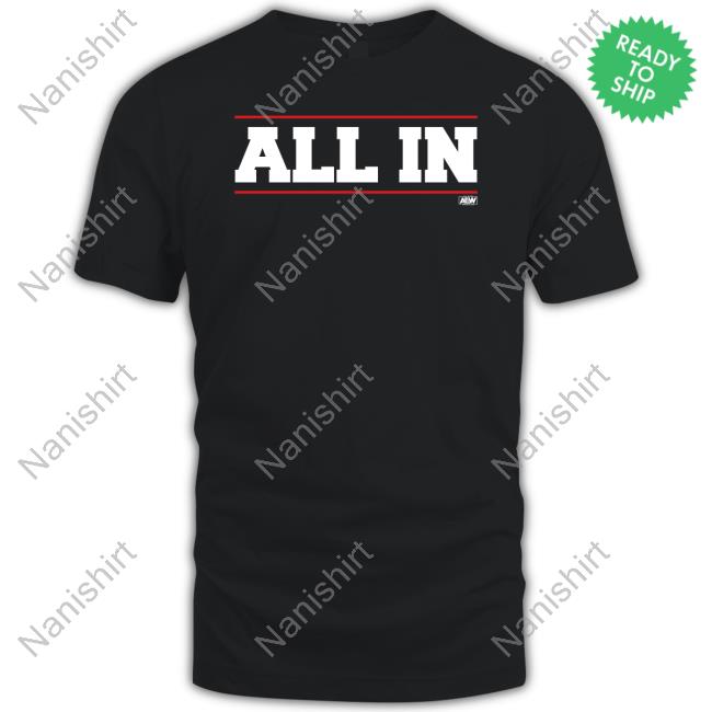 Aew All In Logo Shirt