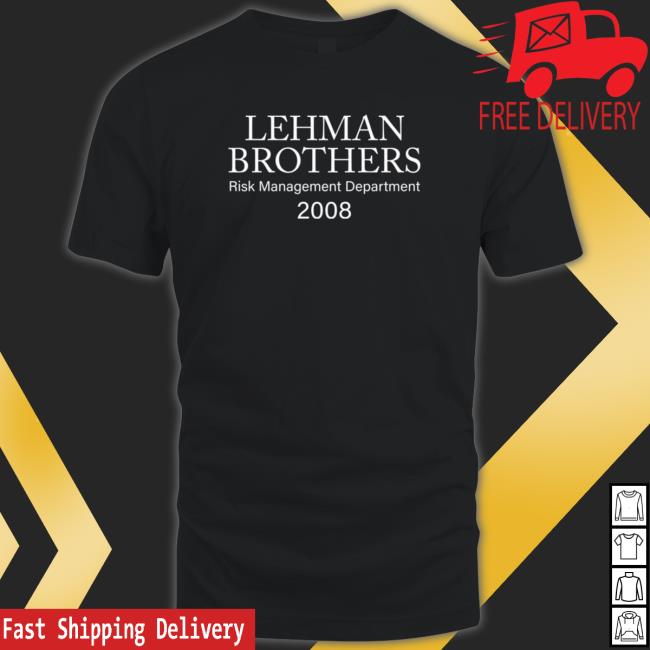 Lehman brothers risk management department 2008 Sweatshirt