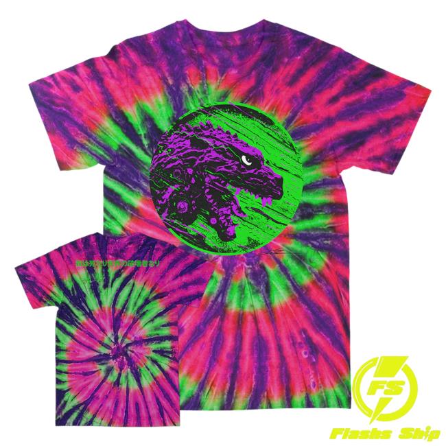 Death Wish Store Deathwish Inc J. Bannon Destroyer Of Worlds Purple & Green Watermelon Ripple Tie Dye Shirts Deathwishinc