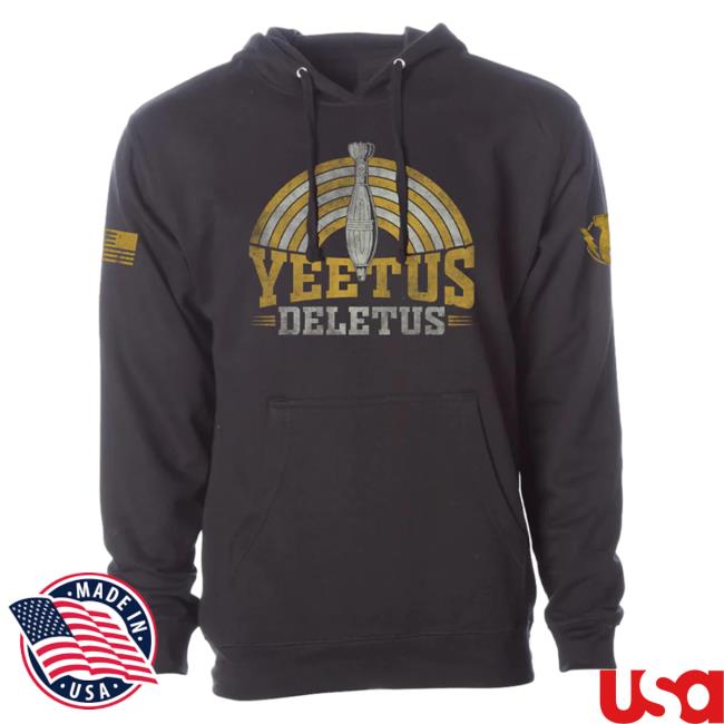 Official The Fat Electrician Merch Bunker Branding The Fat Electrician Yeetus Deletus Pullover Hoodie BunkerBranding