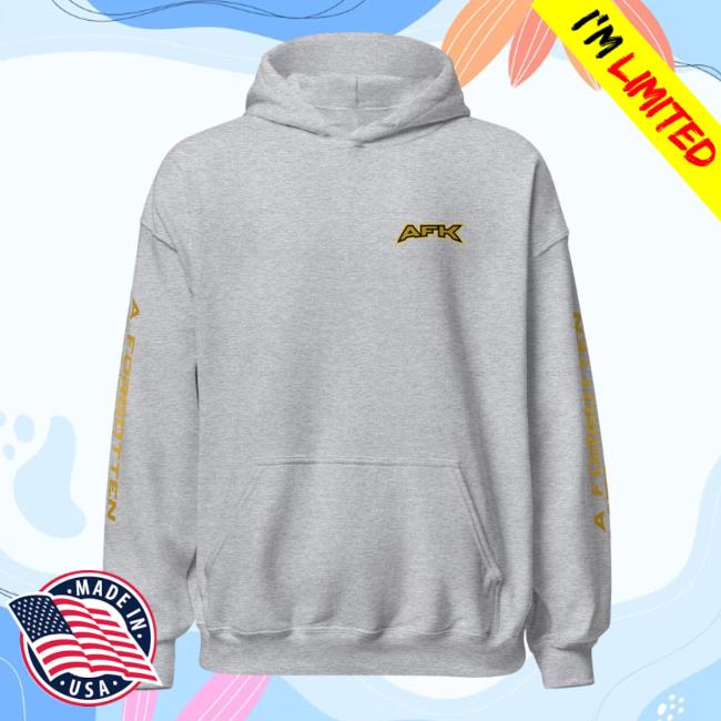 Official A Forgotten Kingdom Pullover Sweatshirt Heather Grey