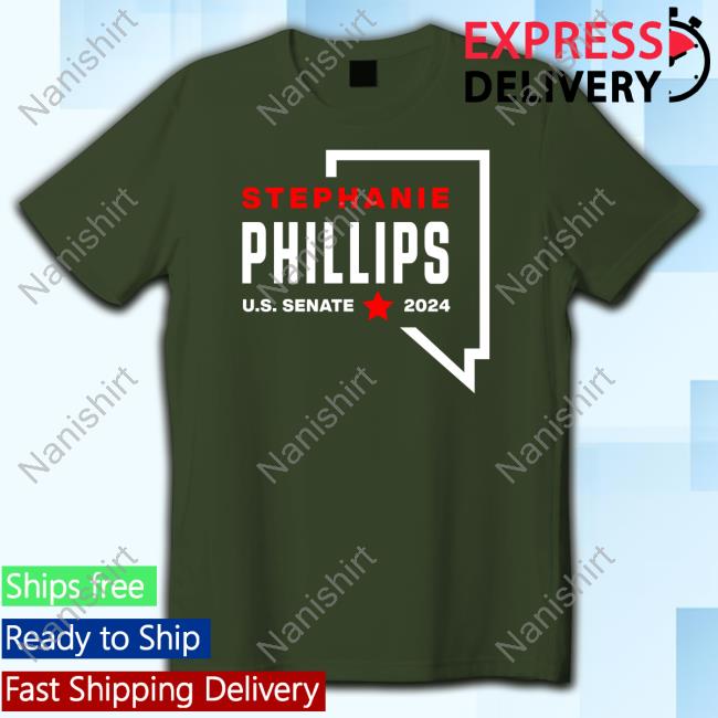 Official Nevada Senator Stephanie Phillips Us Senate 2024 Long Sleeve Tee