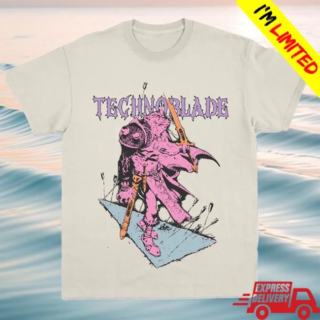 Technoblade Blood God Tee Shirt – Technoblade Official