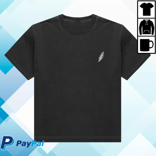 Official Grateful Dead Merch Store Bolt Stealie New Tee