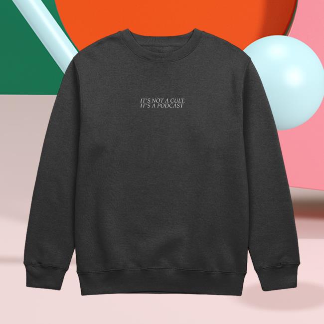 Official It's Not A Cult It's A Podcast Jaron's Light Is My Might Hoodie