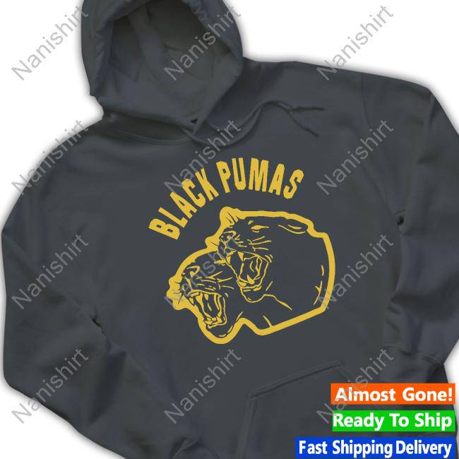 Hello Merch Black Pumas Varsity Shirts