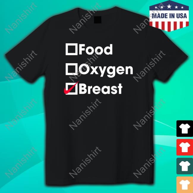 Official Food Oxygen Breast Shirts