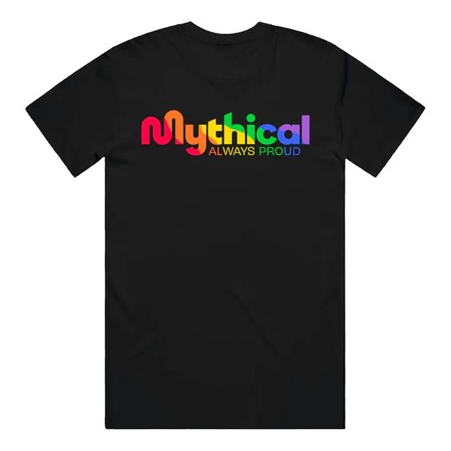 Official Mythical Merch Store Shop Always Proud Short Sleeve Shirt