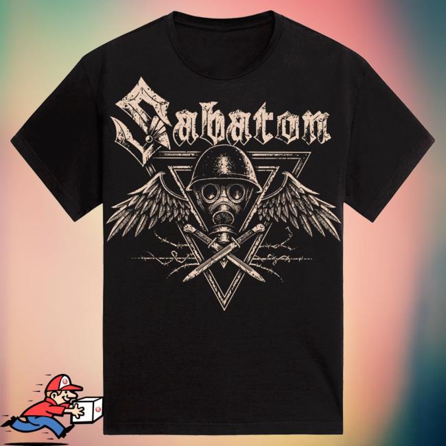 Official Sabaton Merch Store Sabaton Poison Gas Attractive Shirt Sabaton Shop