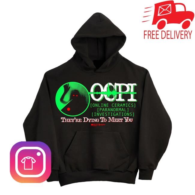 Official Online Ceramics OCPI Black Hoodie