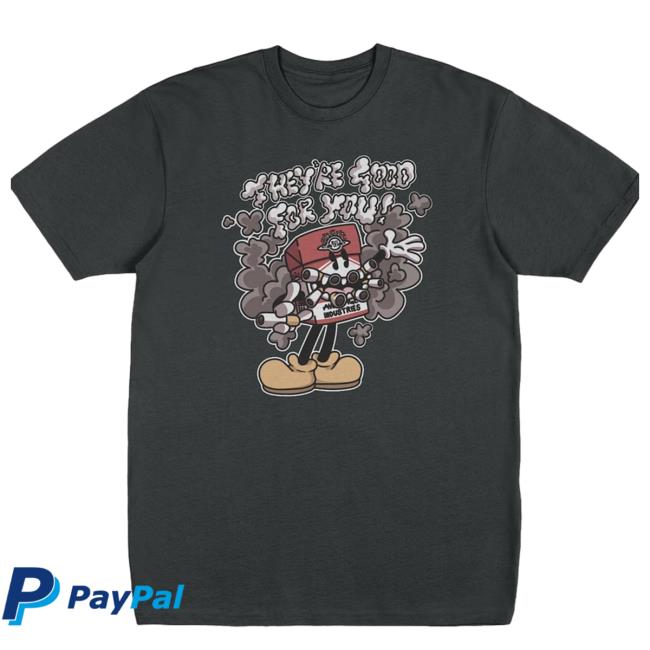 Official Average Industries Store Shop Merch They're Good For You Tshirt