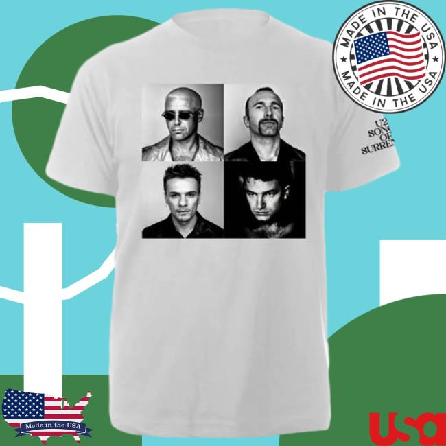 U2 Songs Of Surrender Album Shirt White