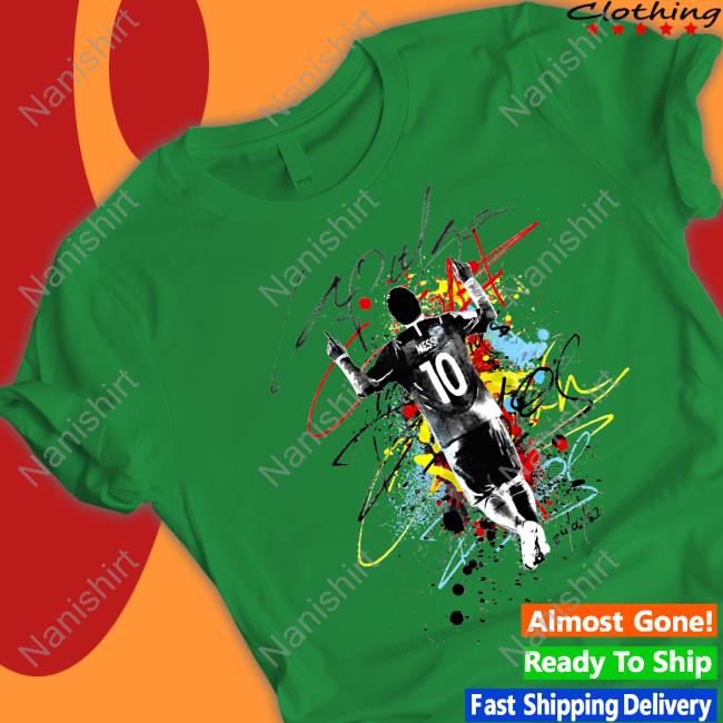 The Messi Store Messi La Pulga Paint Tee