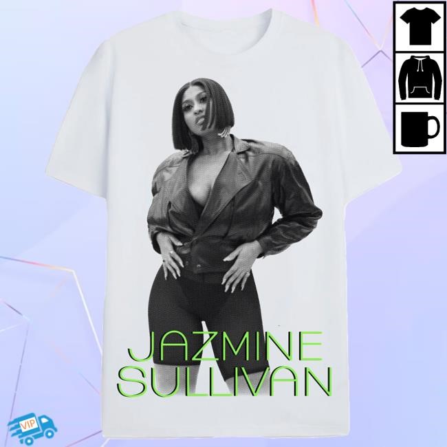 Jazmine Sullivan Photo White Short Sleeve Tee | Shop the Jazmine Sullivan Official Store
