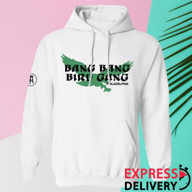 Official Barstool Huskies Merch Store Barstool Sports Bang Bang Bird Gang Crew neck Sweatshirt White Barstoolhuskies Apparel Clothing Shop