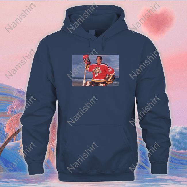 John Vanbiesbrouck For The Florida Panthers Tee Shirt