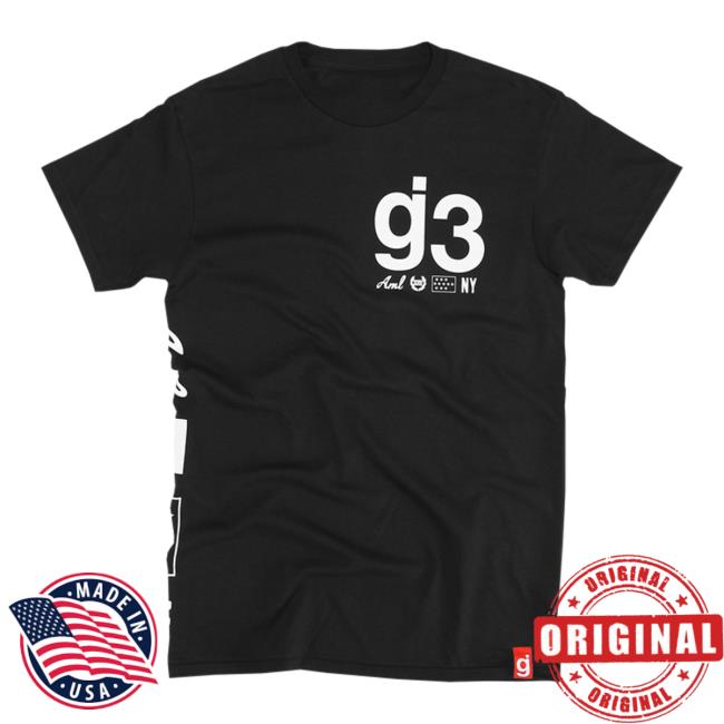 Official Glassjaw Merch G3 Icons Black T-Shirt