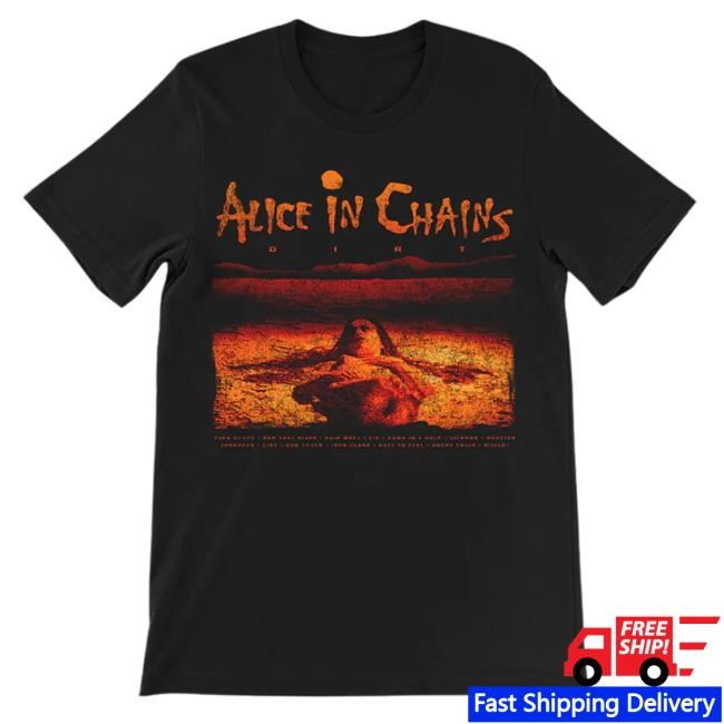 Dirt Album Tracklist New Tee Alice In Chains