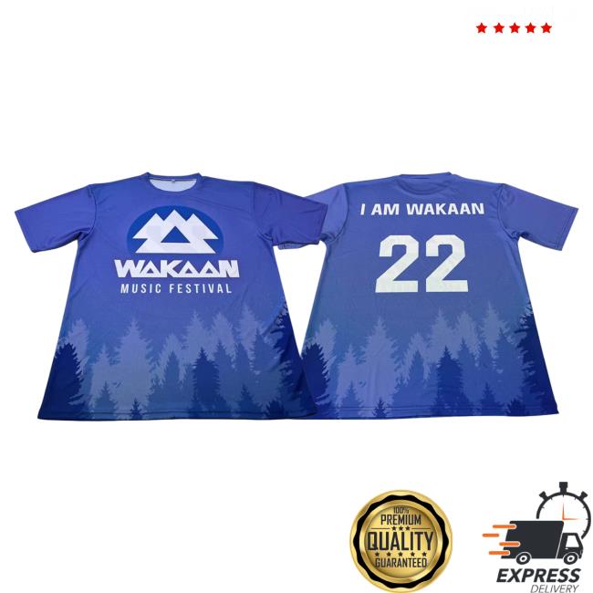 Official Wakaan Merch Store Wakaan Music Festival 2022 Sublimated Attractive Shirt