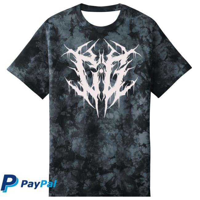 Chelsea Grin Merch Store Chelsea Grin Tie Dye Sigil Tee Black Tie Dye Large Logo