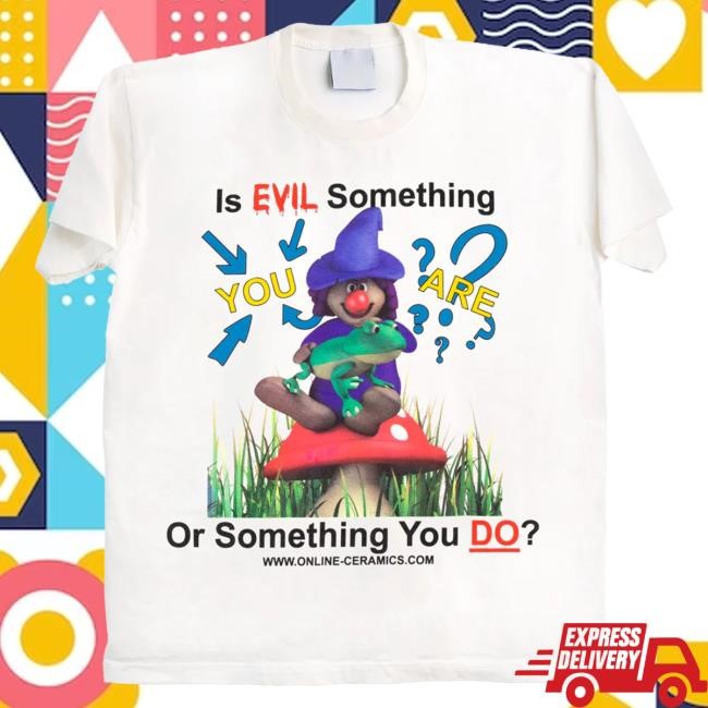 Official Online Ceramics Evil Witch White T Shirt