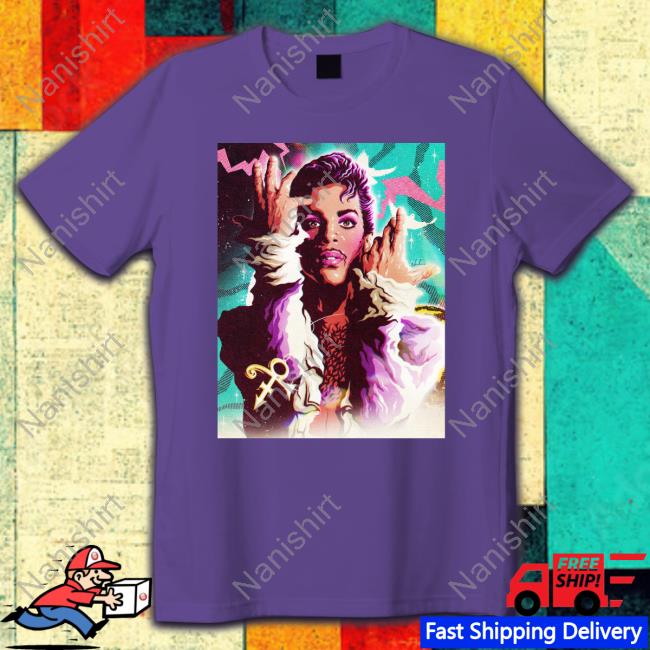 Nordacious Merch Purple Rain Galactic Prince T Shirt