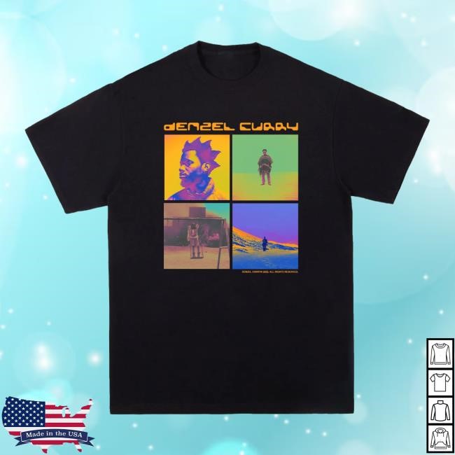 Denzel Curry Official Merch Shop Walkin' Black Vintage Shirt