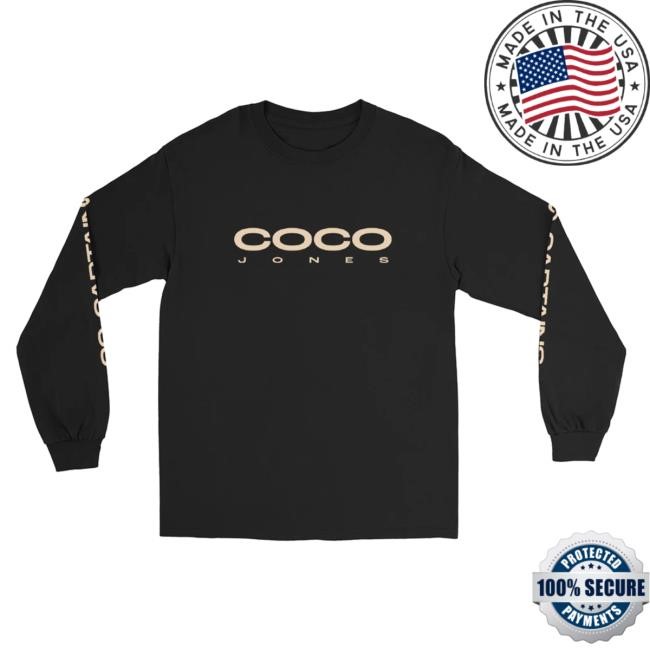 Coco Jones Official Shop Store Double Back Black L/S Shirt - Coco Jones