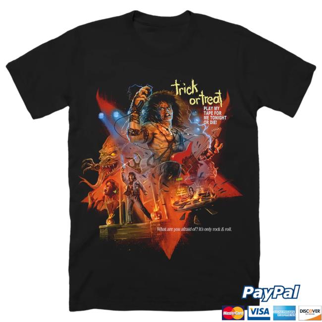 Official Cavity Colors Trick Or Treat: Rock & Roll Nightmare - T-Shirts